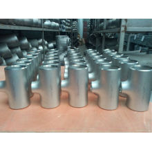 Suministro DIN Duplex Steel Tee Sch40 Forged Steel Pipe Tees